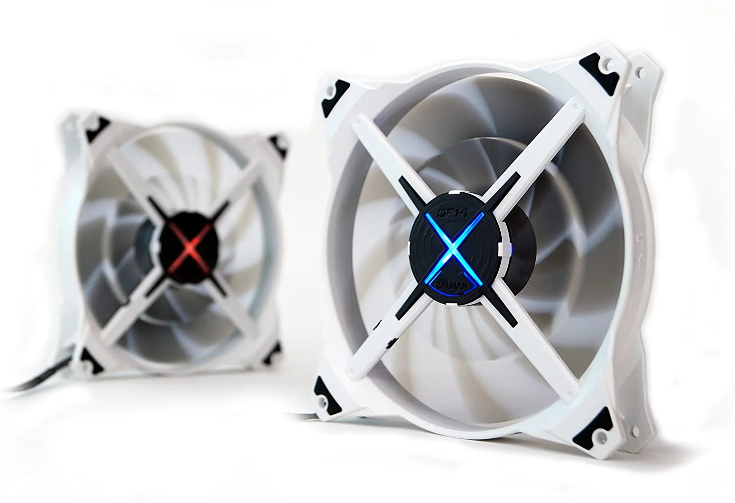 ZM-DF14 140mm Double Bladed LED Case Fan