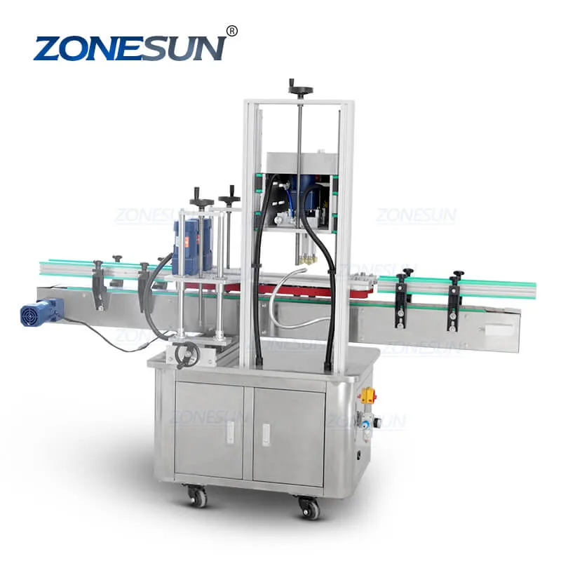 ZS-XG440A Full Automatic Spray Bottle Cap Screwing Shampoo Capping Machine